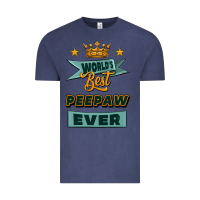 Vintage Denim world's best peepaw ever Vintage Tee - Jasminsmagicworld