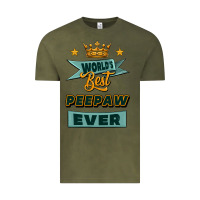 Vintage Olive world's best peepaw ever Vintage Tee - Jasminsmagicworld