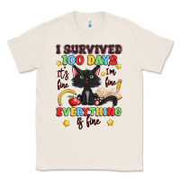 Natural i survived 100 days it's fine i'm fine Classic Tee - Artiststas