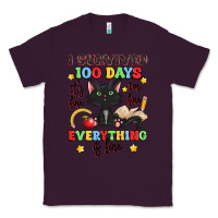 Plum i survived 100 days it's fine i'm fine Classic Tee - Artiststas