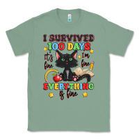 Sage i survived 100 days it's fine i'm fine Classic Tee - Artiststas