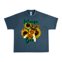Midnight Navy Leopard Sunflower Western Mama Bee Urban Heavy Tee - Bettercallsaul