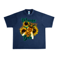 Navy Leopard Sunflower Western Mama Bee Urban Heavy Tee - Bettercallsaul