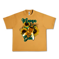 Leopard Sunflower Western Mama Bee Urban Heavy Tee | Teevron