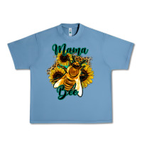 Pebble Blue Leopard Sunflower Western Mama Bee Urban Heavy Tee - Bettercallsaul