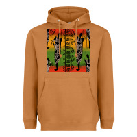 Meerkat african silhouette seamless pattern Heavyweight Hoodie - BundleAndBundleShop