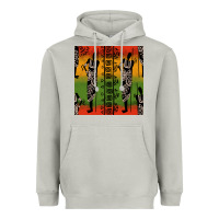 Moon Dust african silhouette seamless pattern Heavyweight Hoodie - BundleAndBundleShop