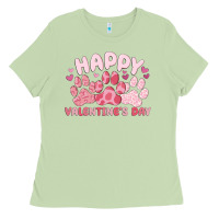Matcha happy valentine's day Ladies Tee - MaliasSmallBusiness