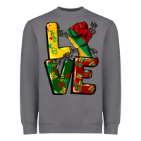 Storm love juneteenth Heavyweight Sweatshirt - CowGirlArtShop