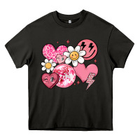 Asphalt retro valentines day Heavy Core Tee - MaliasSmallBusiness