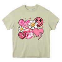 Mossy retro valentines day Heavy Core Tee - MaliasSmallBusiness