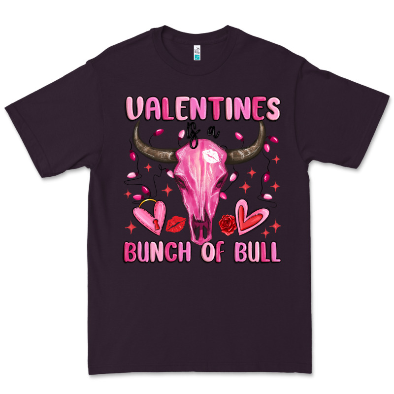 Valentines Is A Bunch Of Bull Premium Tee by MaliasSmallBusiness | Teevron