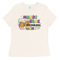 Bone mardi gras drinking team Ladies Tee - MaliasSmallBusiness