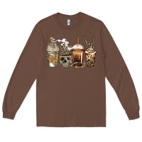 Chestnut skeleton coffee Long Sleeve Tee - Jasminsmagicworld