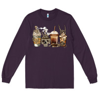 Plum skeleton coffee Long Sleeve Tee - Jasminsmagicworld