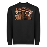 Black melanin juneteenth Heavyweight Sweatshirt - CowGirlArtShop