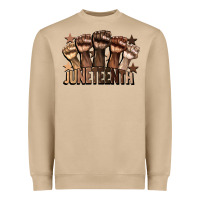 Mushroom melanin juneteenth Heavyweight Sweatshirt - CowGirlArtShop