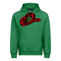 Emerald cowboy christmas Urban Hoodie - CowhideDigitalArt