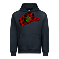 Navy cowboy christmas Urban Hoodie - CowhideDigitalArt