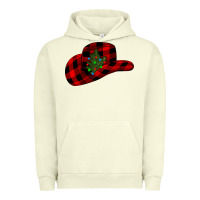 Pigment Pistachio cowboy christmas Urban Hoodie - CowhideDigitalArt