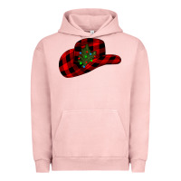 Pigment Salmon cowboy christmas Urban Hoodie - CowhideDigitalArt