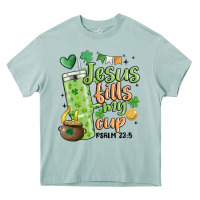 Arona st. patricks day jesus fills my cup Heavy Core Tee - MaliasSmallBusiness