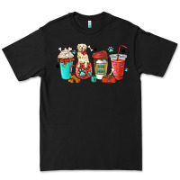 Black dog mama golden retriever Premium Tee - MaliasSmallBusiness
