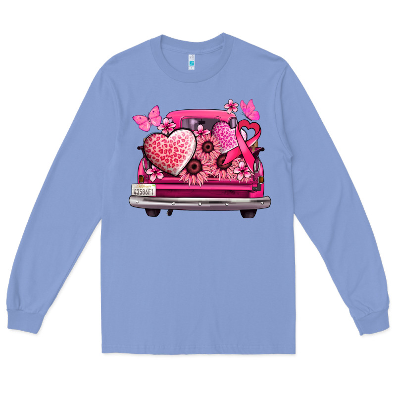 Cancer Truck Back View Long Sleeve Tee by NancyCooperArtShop | Teevron