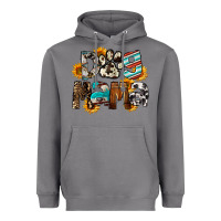 Storm Dog Mama Heavyweight Hoodie - FaDigitalArtStudio