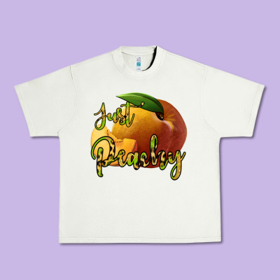 Just Peachy Urban Heavy Tee Designed By Bettercallsaul