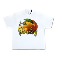 White Just Peachy Urban Heavy Tee - Bettercallsaul