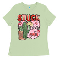 Matcha stuck on you Ladies Tee - MaliasSmallBusiness