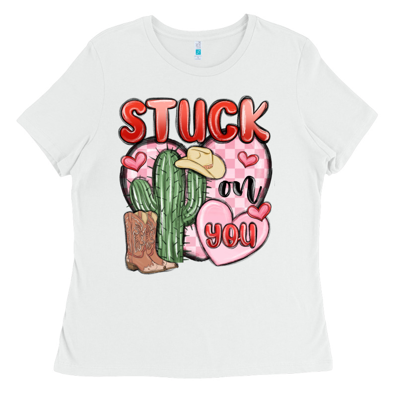 Stuck On You Ladies Tee by MaliasSmallBusiness | Teevron