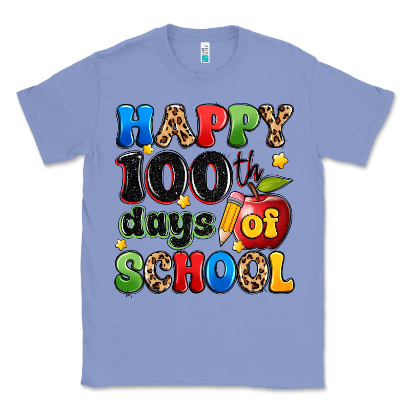 Happy 100 Th Days Of School Classic Tee by Artiststas | Teevron
