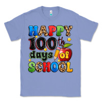 Colony Blue happy 100 th days of school Classic Tee - Artiststas