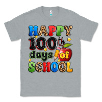 Heather Grey happy 100 th days of school Classic Tee - Artiststas
