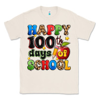 Natural happy 100 th days of school Classic Tee - Artiststas