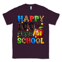 Plum happy 100 th days of school Classic Tee - Artiststas
