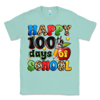 Seafoam happy 100 th days of school Classic Tee - Artiststas