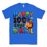 True Royal happy 100 th days of school Classic Tee - Artiststas