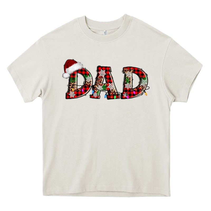 Christmas Dad Heavy Core Tee by AdoDesignShop | Teevron