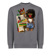 Storm juneteenth justice now Heavyweight Sweatshirt - CowGirlArtShop