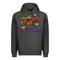 Charcoal Heather Crawfish i just want to be loved bayou Premium Hoodie - FaDigitalArtStudio