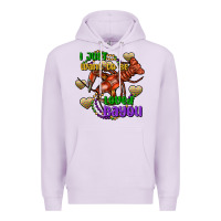 Lilac Crawfish i just want to be loved bayou Premium Hoodie - FaDigitalArtStudio