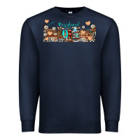 Navy registered nurse libbey glass Premium Sweatshirt - BundleAndBundleShop