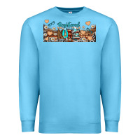 Ocean Blue registered nurse libbey glass Premium Sweatshirt - BundleAndBundleShop