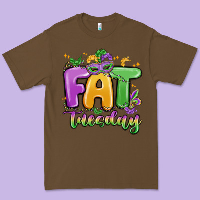 Fat Tuesday Premium Tee Designed By Maliassmallbusiness