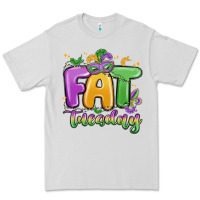 Dove Grey fat tuesday Premium Tee - MaliasSmallBusiness