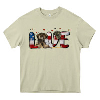 Mossy love army Heavy Core Tee - MaliasSmallBusiness