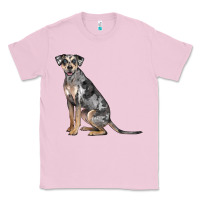 Bubblegum Pink catahoula leopard dog Classic Tee - LillyAllenDesigns